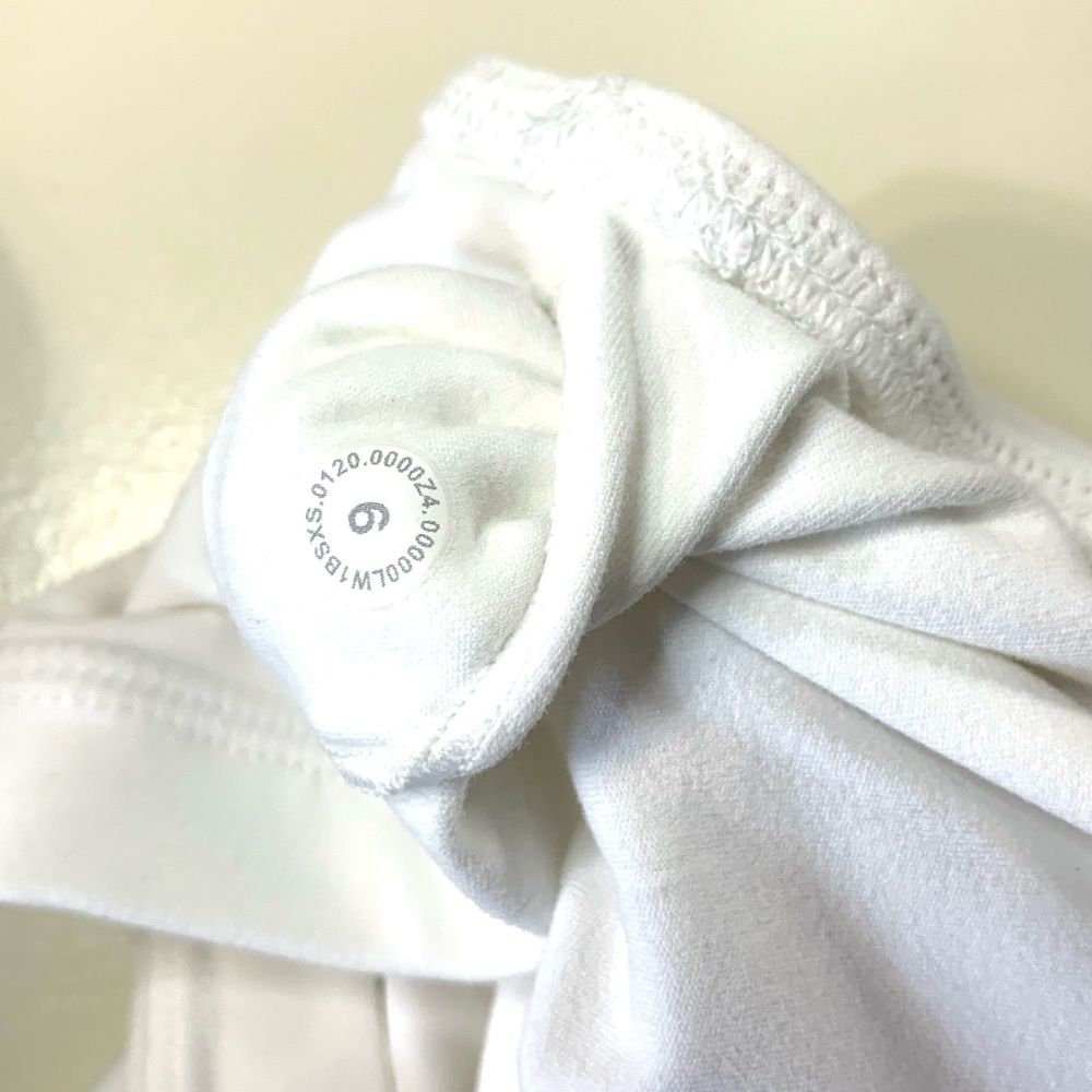 lululemon athletica White V-Neck Cropped Tank - Picture 7 of 7